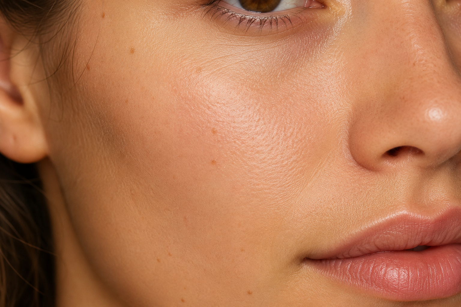 image d'une peau naturel bien hydrater